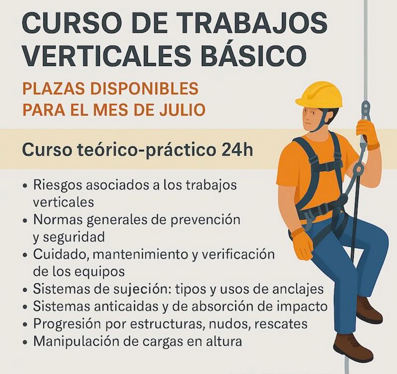Curso básico de trabajos verticales