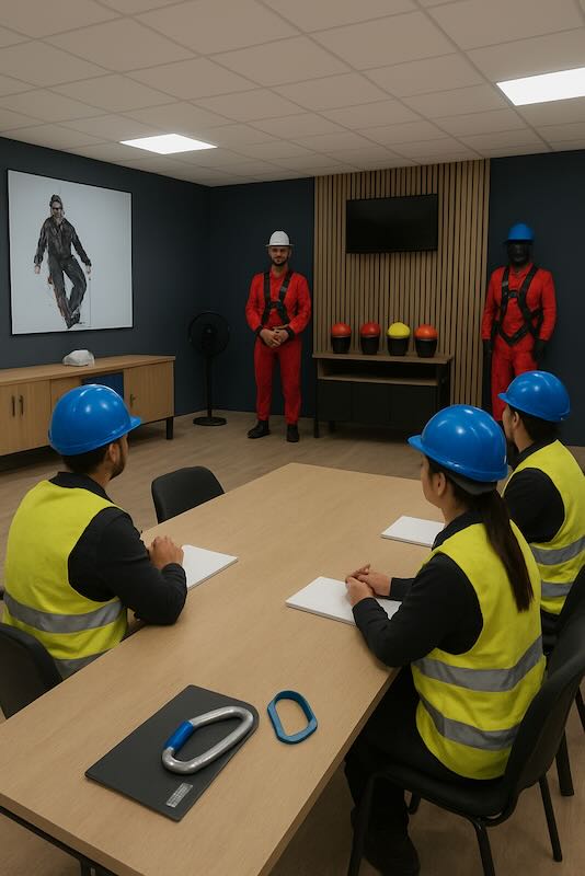 Clases de trabajos en altura de Servertik