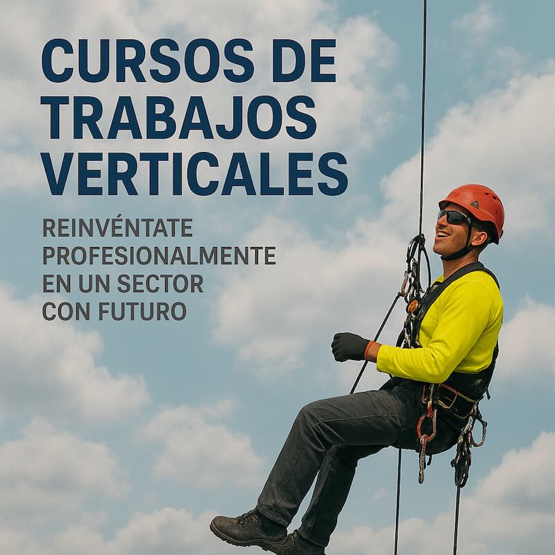 Cursos de trabajos verticales en Servertik