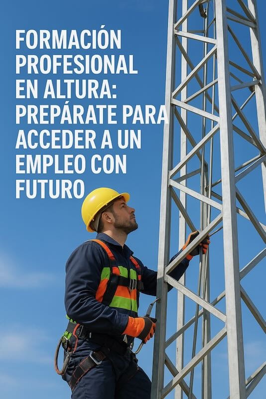 Curso técnico para formarte en trabajos en altura