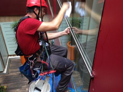 Trabajador especializado en trabajos verticales